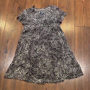 Maeve Black and White Kids Casual Dress